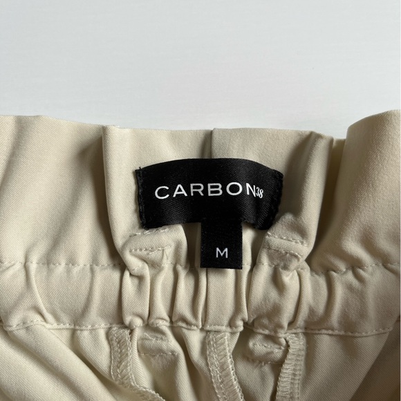 CARBON38 Paperbag pants STRETCH WOVEN DRAWSTRING PANT - Picture 6 of 6